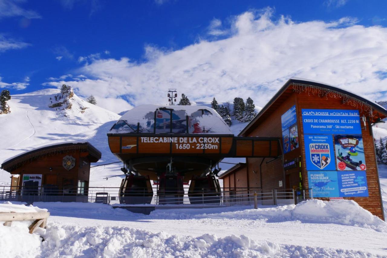 Appartement 4 Personnes 32M2 Au Pied Des Pistes- Wifi- Balcon Sud- Chamrousse 1650 Luaran gambar