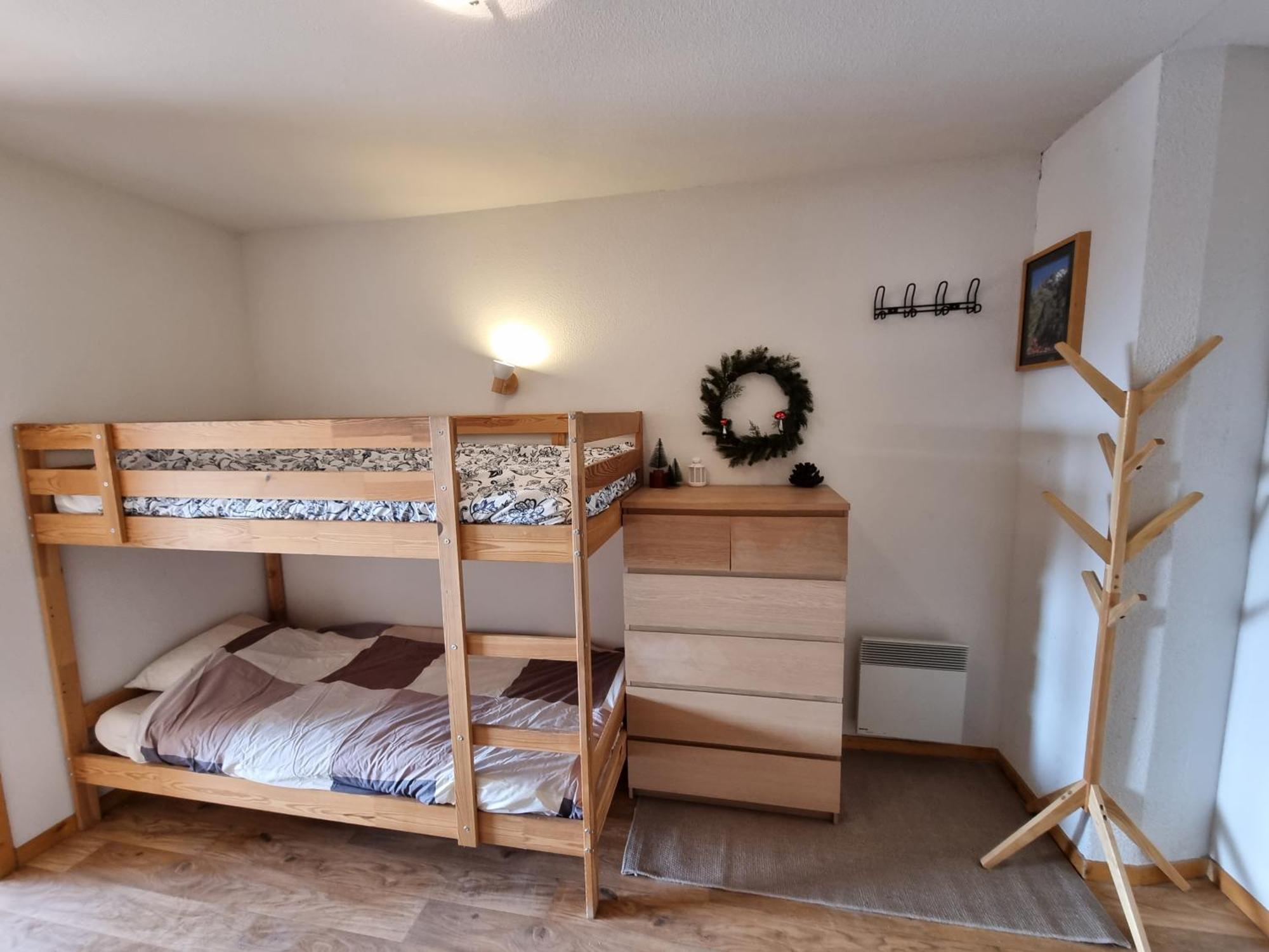 Appartement 4 Personnes 32M2 Au Pied Des Pistes- Wifi- Balcon Sud- Chamrousse 1650 Luaran gambar